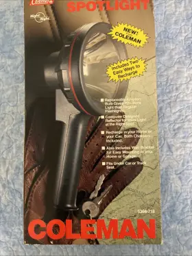 5366-718 COLEMAN Rechargeable Spotlight