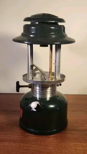 635B721 COLEMAN Leacock Lantern Mdl Lights Letter Globe #2