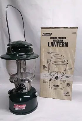 639B700 COLEMAN Single Mantle Kerosene Lantern Camping Ec #2