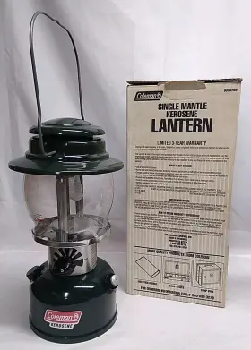 639B700 COLEMAN Single Mantle Kerosene Lantern Camping Ec #3