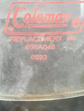 690A048 COLEMAN Globe Lantern #2