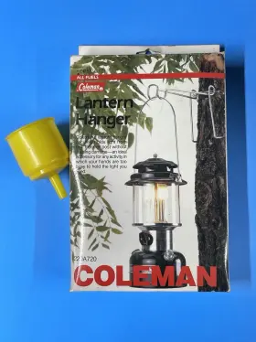 Coleman 765068 Vintage Lantern Hanger And Fuel Funnel Coleman 765068 Vintage Lantern Hanger And Fuel Funnel