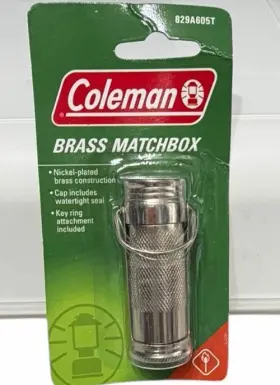 829A605T COLEMAN Matchbox Watertight Seal Key Ring