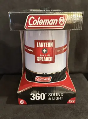 90664076 COLEMAN Sound Light Camp Lantern
