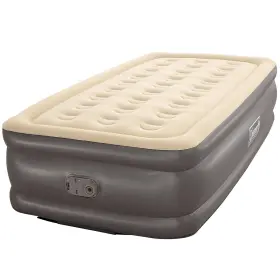 90710 COLEMAN Guestrest Air Pump Mattress Twin Ac Cap