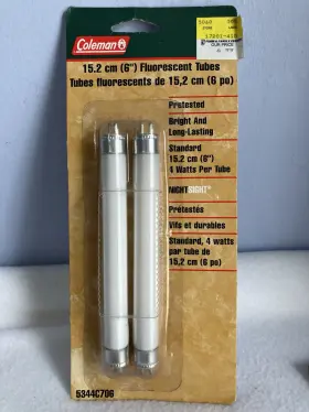 C706 COLEMAN Nos Fluorescent Tubes