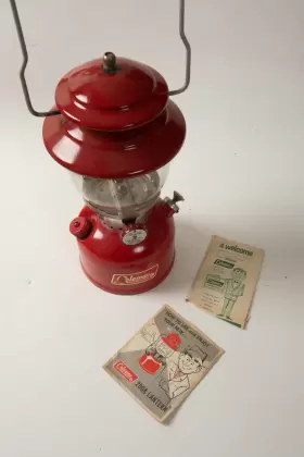 JSF6 COLEMAN Lantern Box Lamp Single Mantle #2