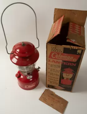 JSF6 COLEMAN Lantern Box Lamp Single Mantle
