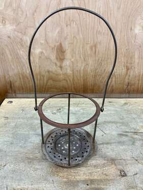 L427 COLEMAN Quicklite Lantern Cage Frame Discolored