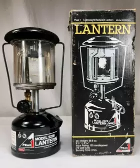 MODEL-222B COLEMAN Peak Backpack Lantern Box
