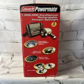 PML8020-TG COLEMAN Million Rechargeable Halogen Spotlight #2