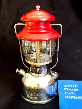 T-66G COLEMAN Lantern Ocd Office Civil Defense #2