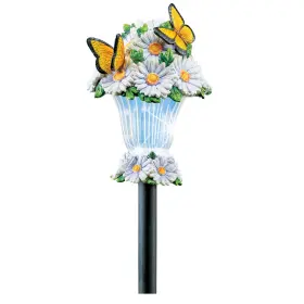 COSP240777 COLLECTIONS ETC Solar Led Lantern Daisy