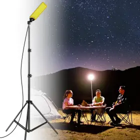 FR-21 CONPEX Telescopic Led Camping Lights Tripod Remote
