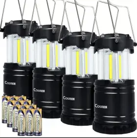 CTCLL4P COSTECH Set Led Camping Lantern Ultra Bright Lamp