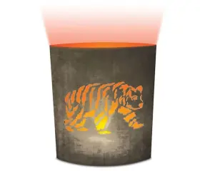 788679154230 COTA GLOBAL Bear Led Changing Lantern Night