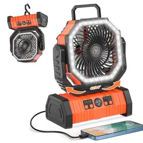 20000MAH CREIV Camping Fan Tent Led Lantern Battery Portabl