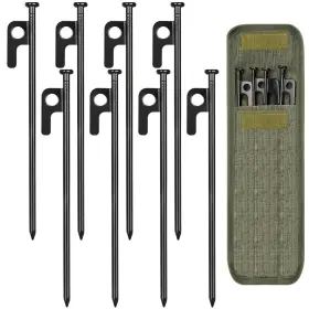 DK-1128 DKOVN Pack Forged Steel Tent Stakes Storage Bag