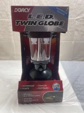 41-3108 DORCY Led Twin Globe Lantern Waterproof Floating