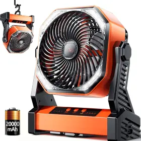 313044642670 DOUBLEPOW Camping Led Fan Light Rechargeable 313044642670 DOUBLEPOW Camping Led Fan Light Rechargeable