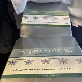 838361000892 DRAGONFLIES Camping Dragonfly Light Set Feet