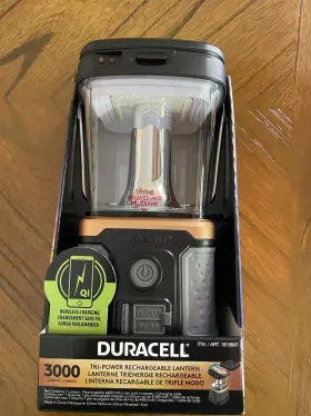 1819561 DURACELL Higher Power Rechargeable Lantern