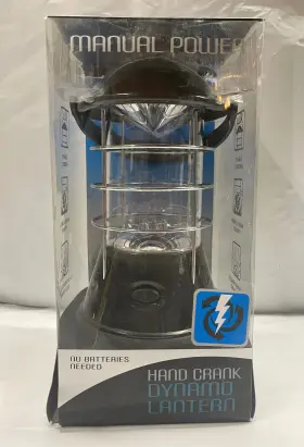 030698036944 DYNAMO Lantern Crank Led Bulbs Batteries Manual