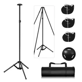 EM-BCSPS-1 EMART Boat Cover Poles Tripod Base