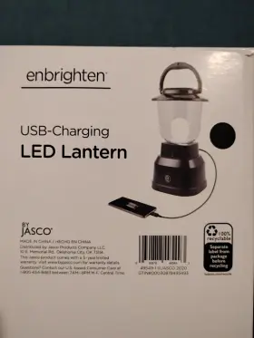 030878495493 EMBRIGHTON Embrighten Usb Charging Led Lantern