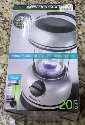 180841 EMERSON Utility Lantern Dual Power Capability Box #3