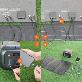 G200-YT30 ENOFLO Power Station Solar Panel Charging Kit #2
