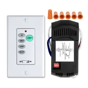 UC9050T EOGIFEE Ceiling Fan Wall Remote Control Spee