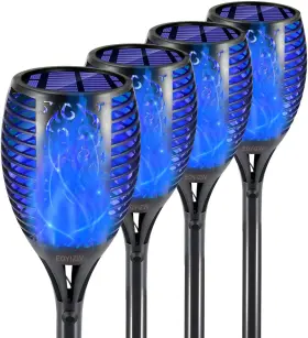 804081340860 EOYIZW Leds Solar Torch Lights Flickering Flame