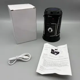 VOUT032 EPEX Solar Led Camping Lantern Flashlight Usb
