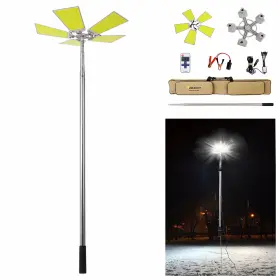 699910616298 ESDDG Camping Light Led Remote Control Tripod