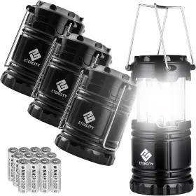 CL10-4 ETEKCITY Camping Lantern Lamp Bright Led Hurricane
