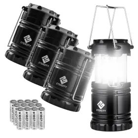 783956541840 ETEKCITY Camping Lanterns Pack Flashlight Gear