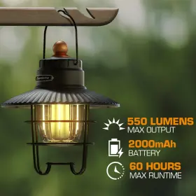 041031 EVERBRITE Led Rechargeable Camping Lantern Usb Light