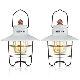 041034 EVERBRITE Led Dual Camping Lantern Light Rechargeable
