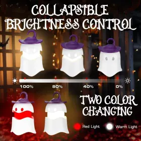 041048 EVERBRITE Halloween Ghost Light Camping Lantern #3