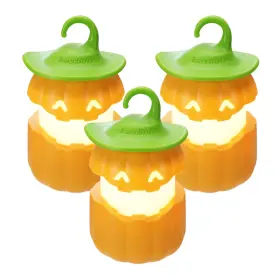 041049 EVERBRITE Halloween Pumpkin Lantern Jack Lightup Light