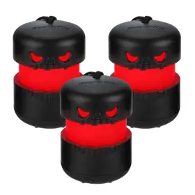 041050 EVERBRITE Halloween Skeleton Lantern Skull