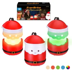 041060 EVERBRITE Pack Claus Lantern Holiday Decoration Light