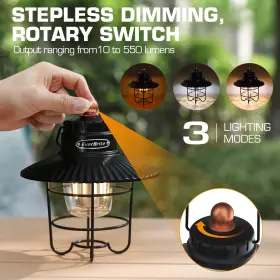 820909794417 EVERBRITE Led Camping Lantern Usb Rechargeable #2