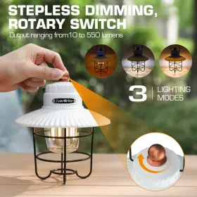 820909794462 EVERBRITE Led Camping Lantern Pack Usb Light #2