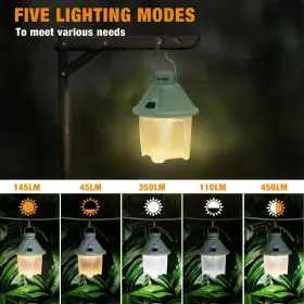 820909794936 EVERBRITE Camping Lantern Usb Rechargeable Top #2
