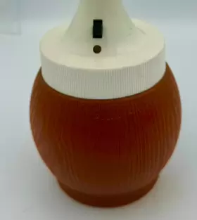 4109 EVEREADY Coconut Camping Lantern Lamp Tiki Bar Light #2