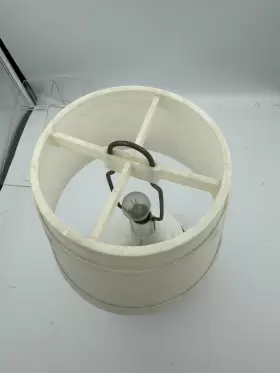 4109 EVEREADY Coconut Camping Lantern Lamp Tiki Bar Light #3