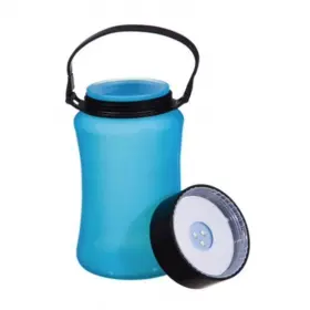 2SP4649B EVERGREEN FLAG GARDEN Solar Silicone Lantern