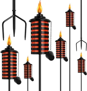 CSTT-MYD-06 FAN-TORCHES Pack Garden Torch